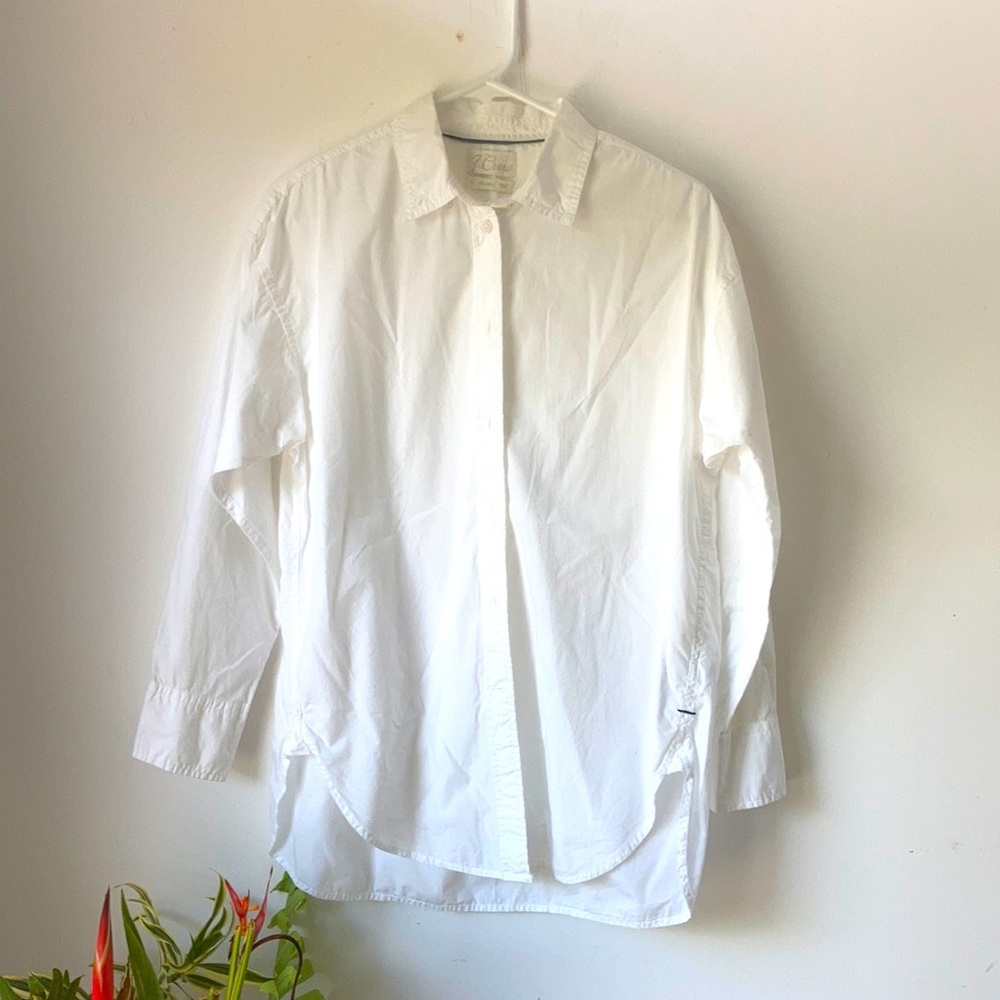 Jcrew relaxed button down shirt